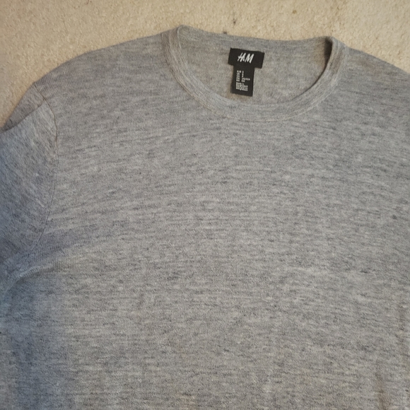 H&M men's gray sweater small - Picture 6 of 7